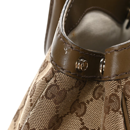 Gucci Monogram Medium Sukey Tote Beige Ebony 15 of 16