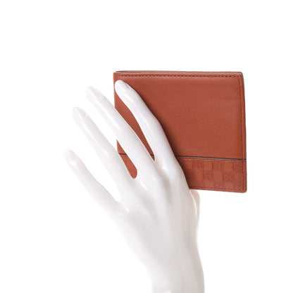 Gucci Calfskin Microguccissima Bi-Fold Wallet Brick 2 of 8