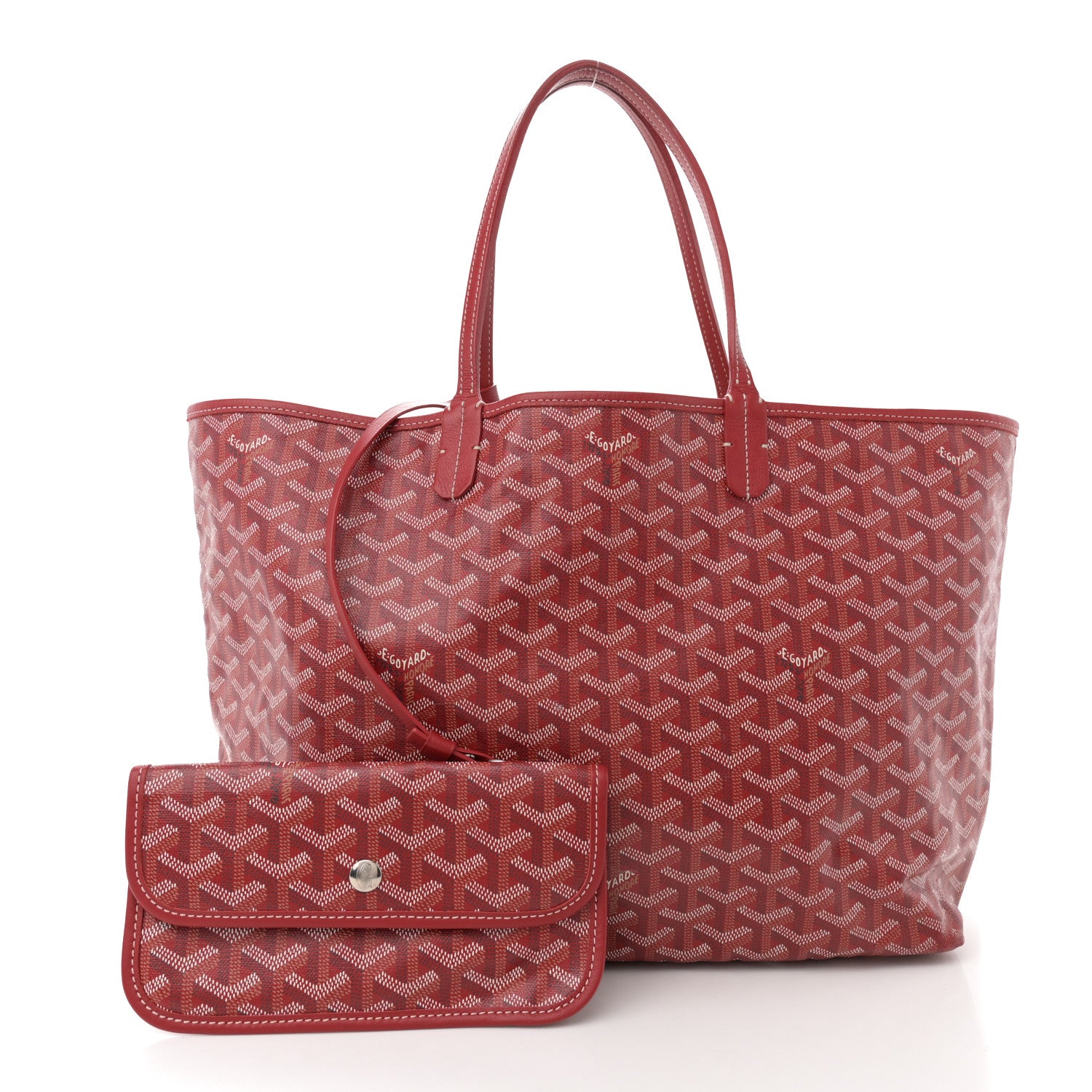 Goyard Goyardine Saint Louis PM Red 2 of 17