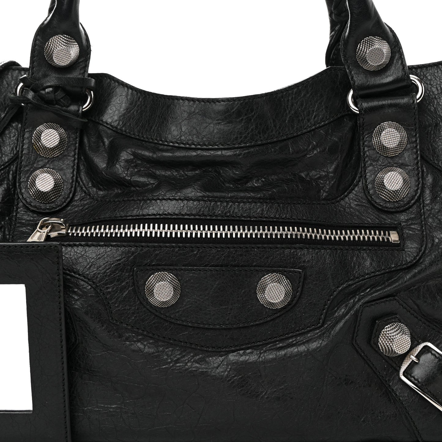 Agneau Giant 21 Silver Hardware City Black