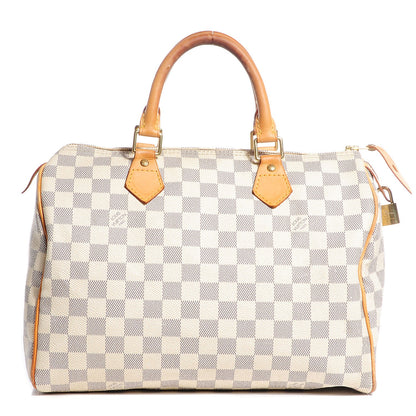 Louis Vuitton Damier Azur Speedy 30 1 of 7
