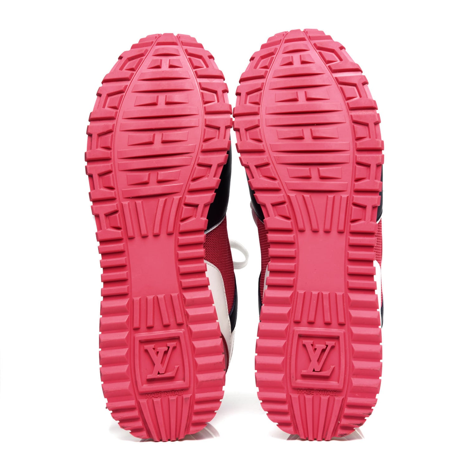 Calfskin Run Away Sneakers 37.5 Framboise Pink