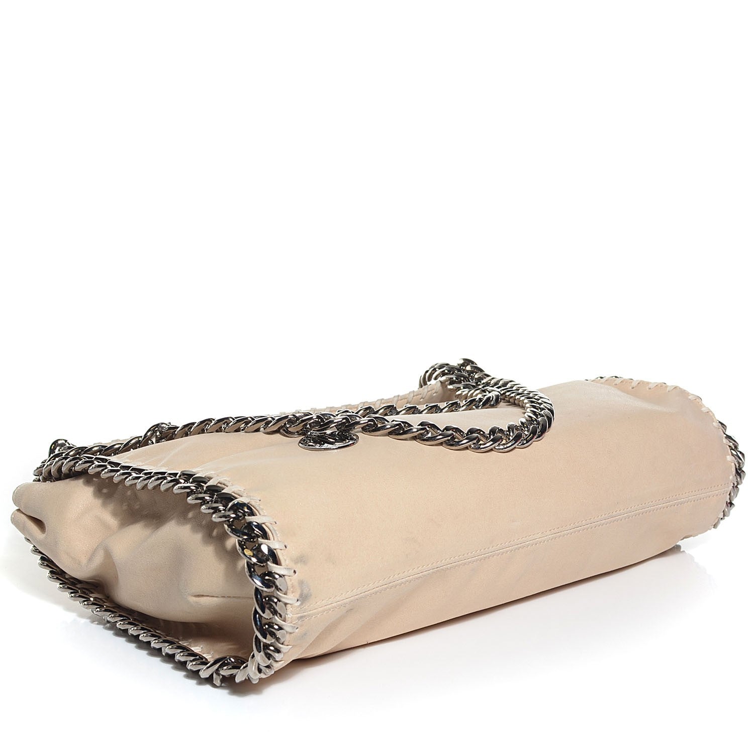 Stella McCartney Shaggy Deer East West Falabella Tote Beige 4 of 7