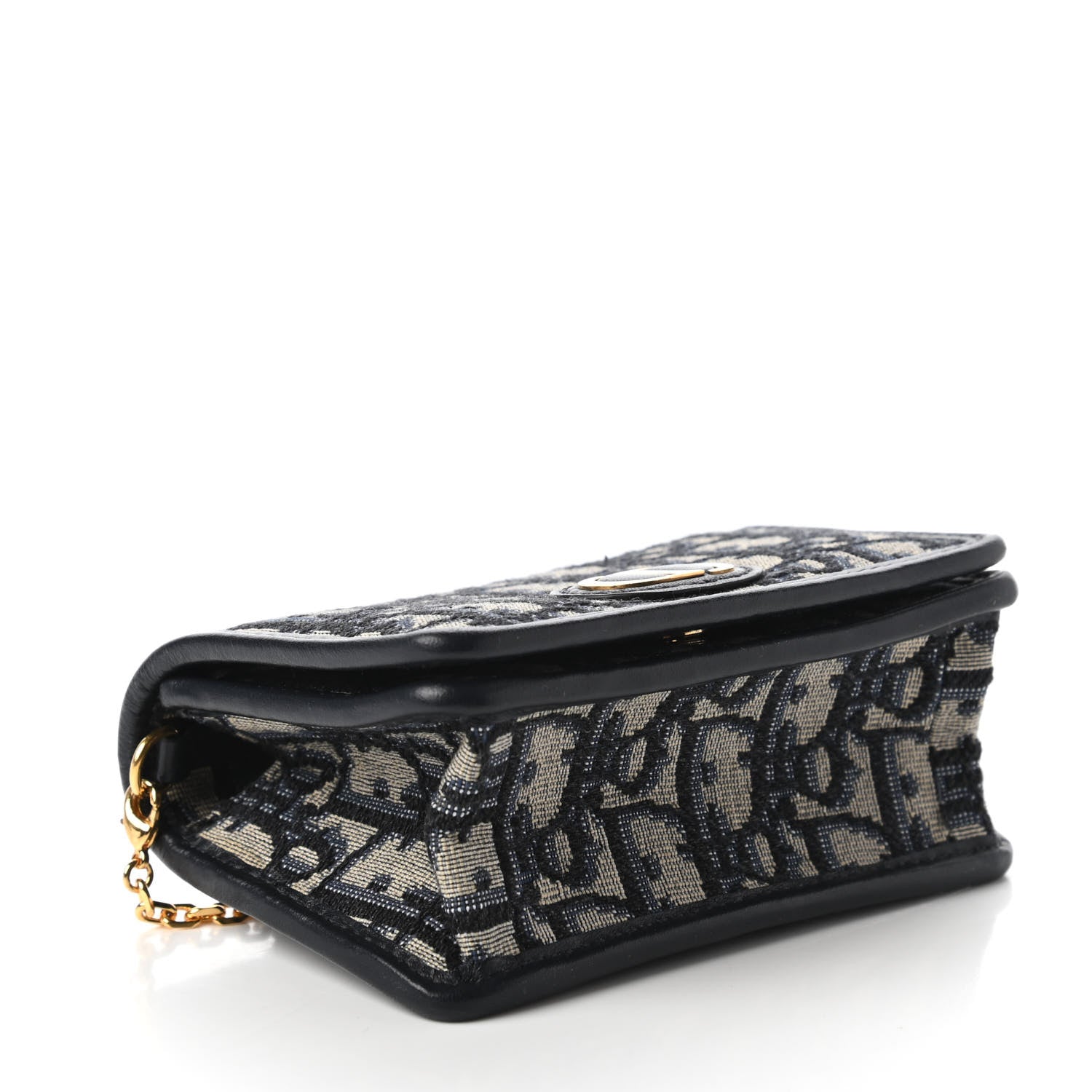 Christian Dior Oblique Nano 30 Montaigne Pouch Blue 748003