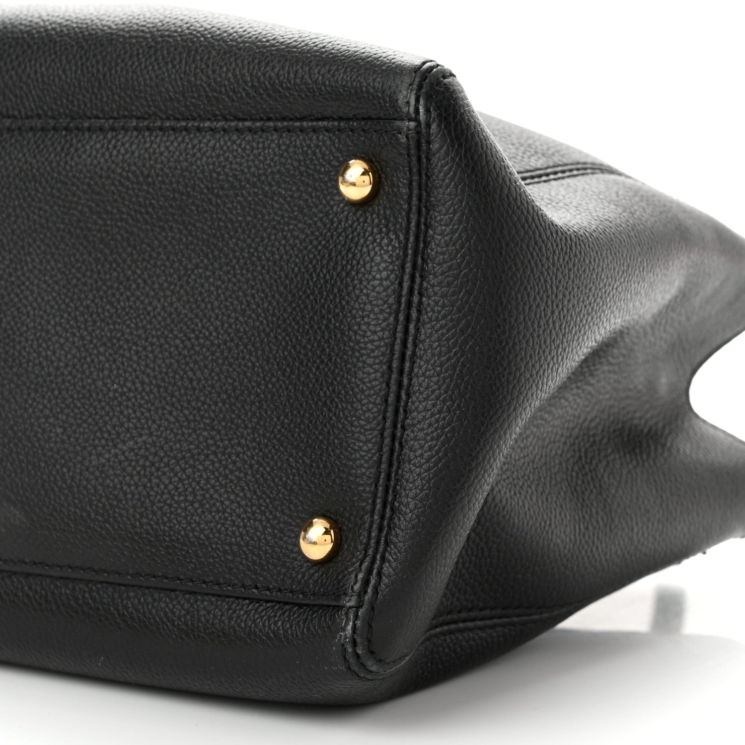 Chanel Calfskin Small Cerf Executive Shopper Tote Black 10 of 10