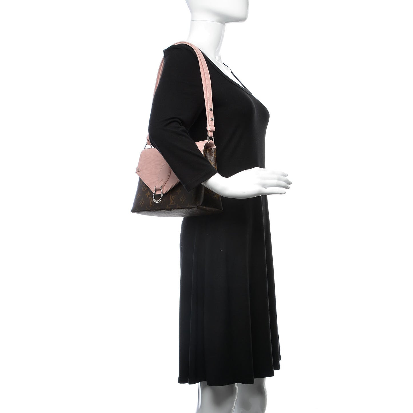 Monogram Epi Saint Michel Rose Ballerine