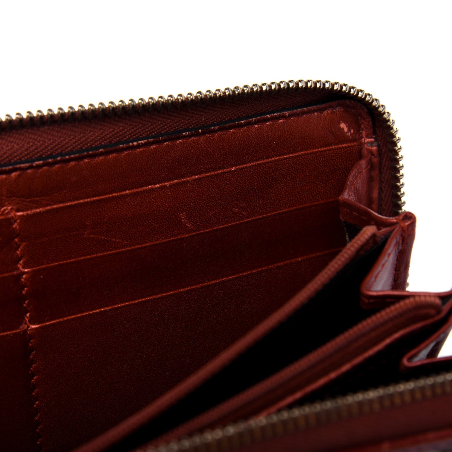 Gucci Monogram Bow Zip Around Wallet Brown 9 of 22