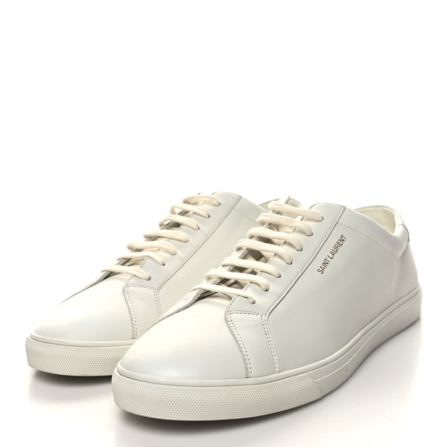 Calfskin Andy Low Top Sneakers Blanc Optique