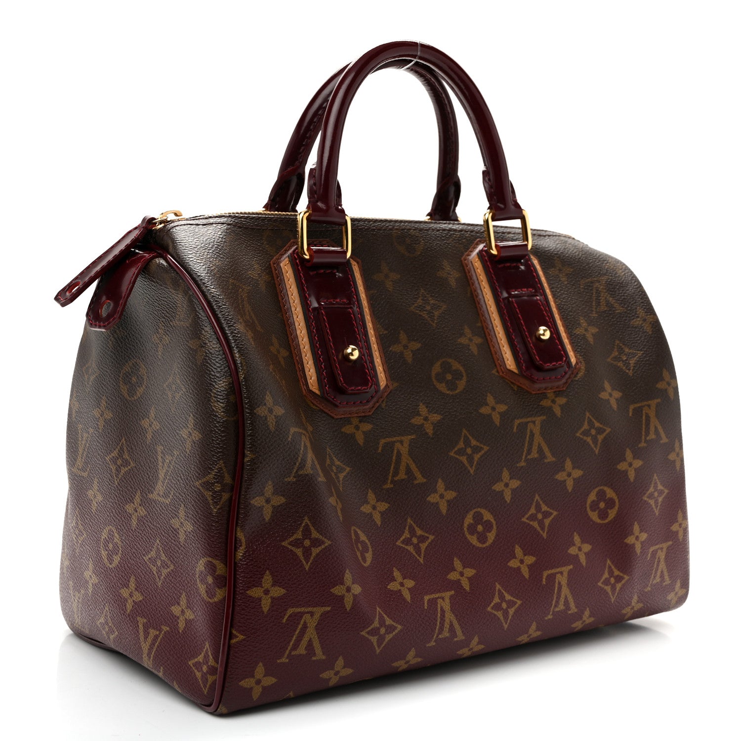 Louis Vuitton Monogram Mirage Speedy 30 Bordeaux 3 of 11