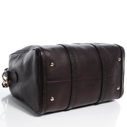 Gucci Calfskin Microguccissima Trim Medium Boston Brown 4 of 8