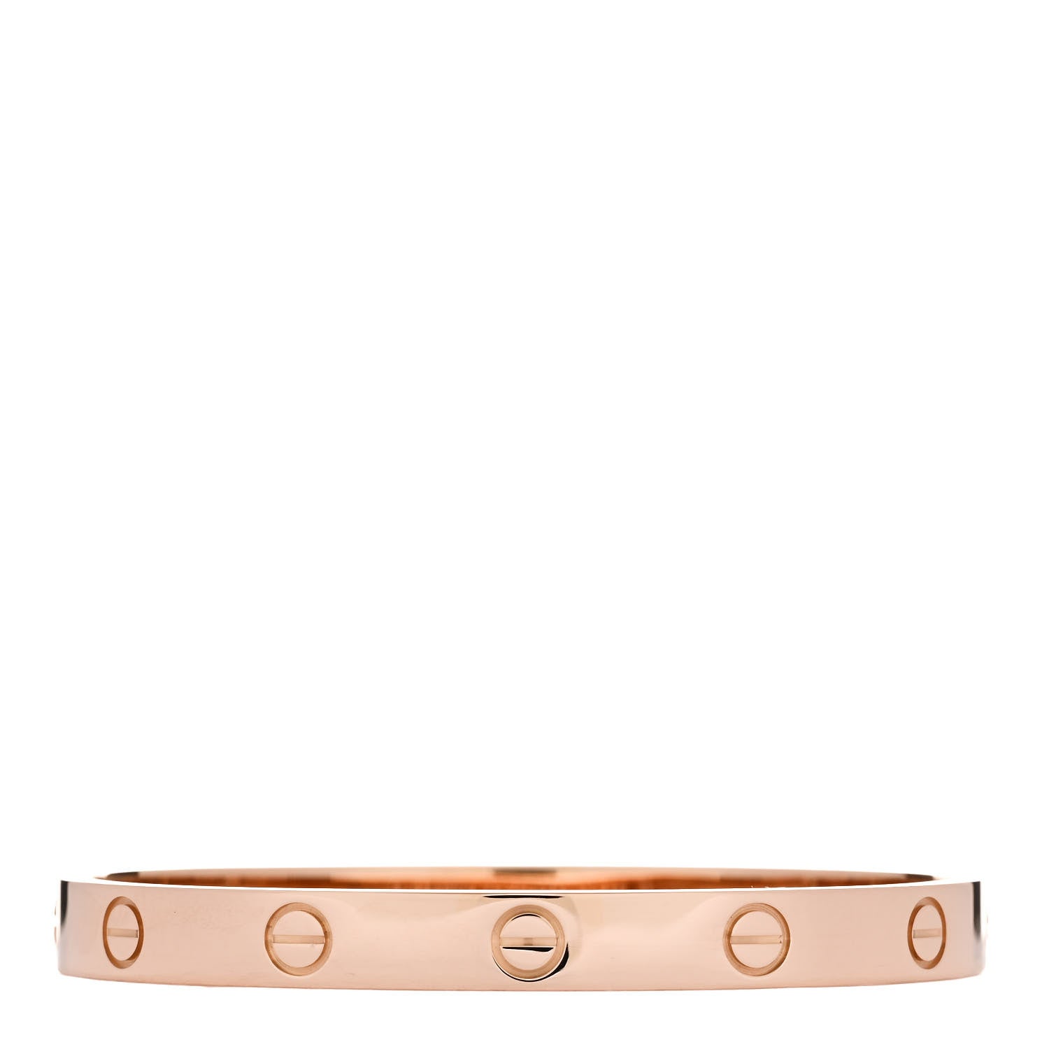 Cartier 18K Pink Gold LOVE Bracelet 16 2 of 9
