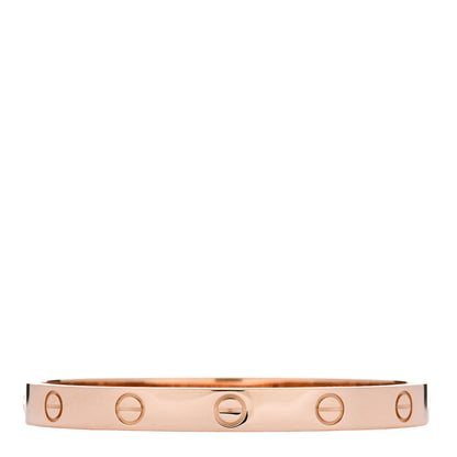 Cartier 18K Pink Gold LOVE Bracelet 16 2 of 9