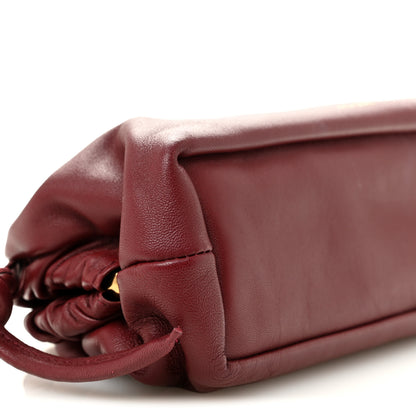 Mansur Gavriel Lambskin Mini Cloud Clutch Pomegranate 8 of 9