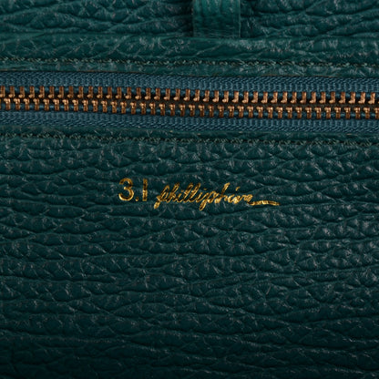 3.1 Phillip Lim 3.1 Textured Leather Large Pashli Satchel Jade 6 of 9