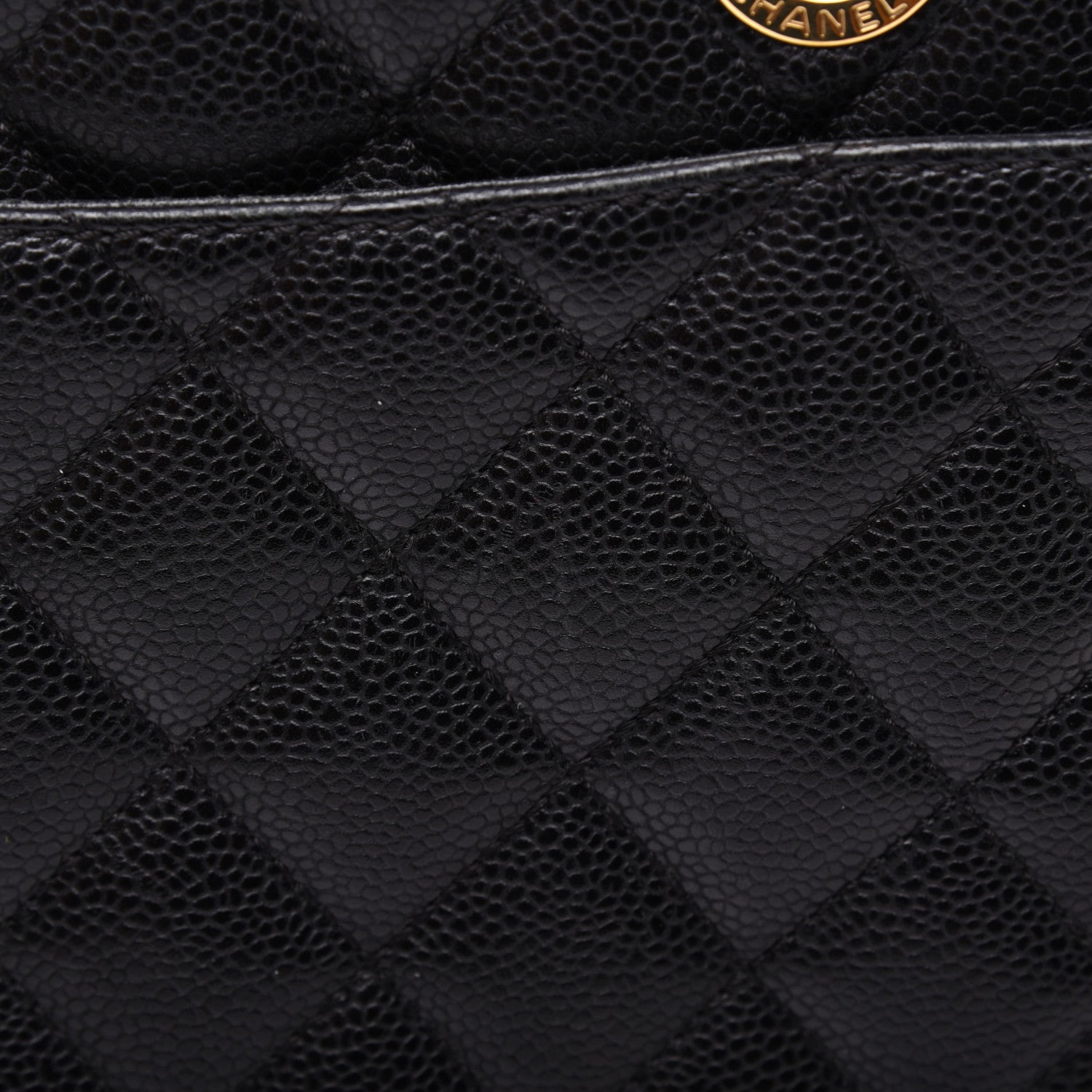 Chanel Caviar Quilted Grand Shopping Tote GST Black 11 of 19