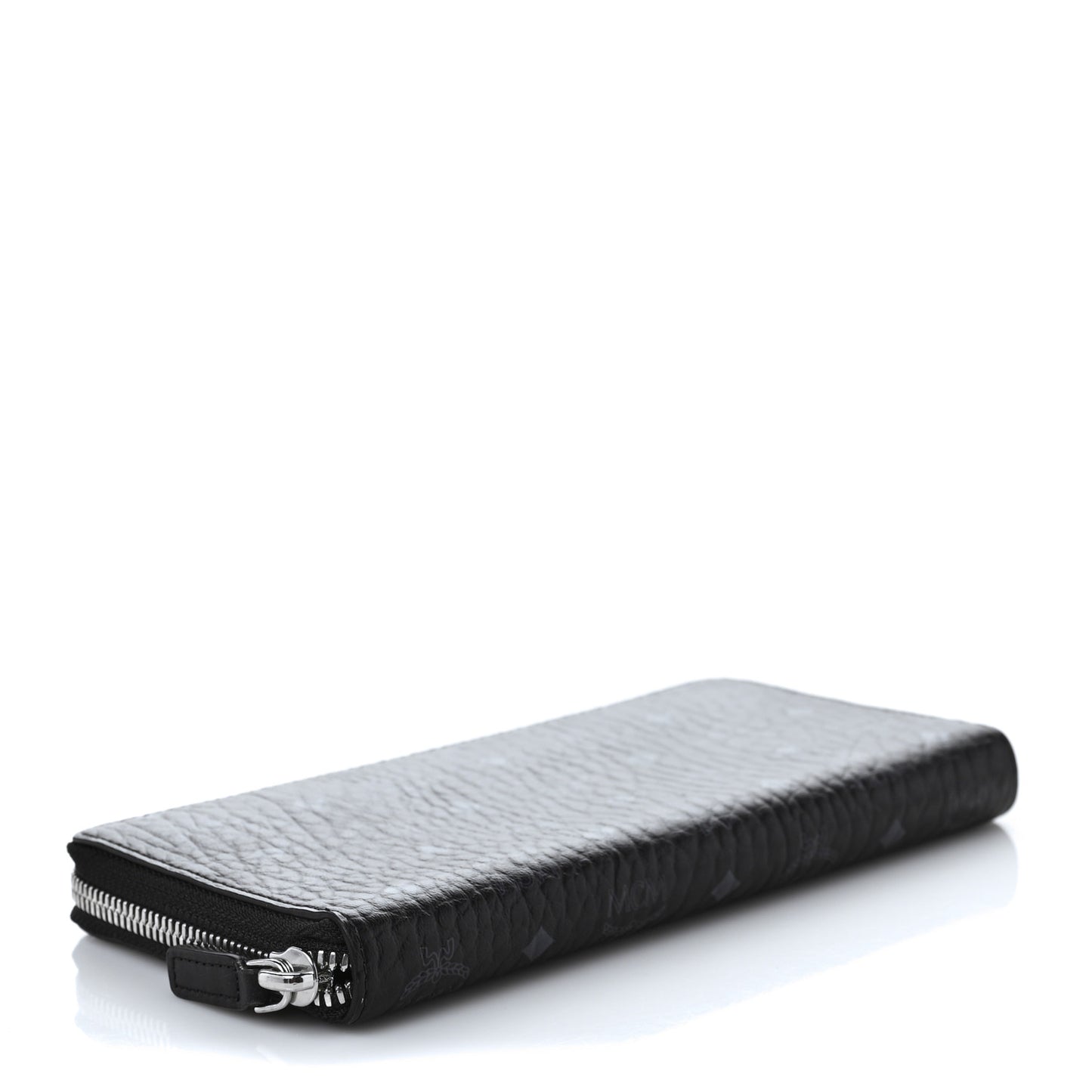 Visetos Large Zip Around Wallet Black