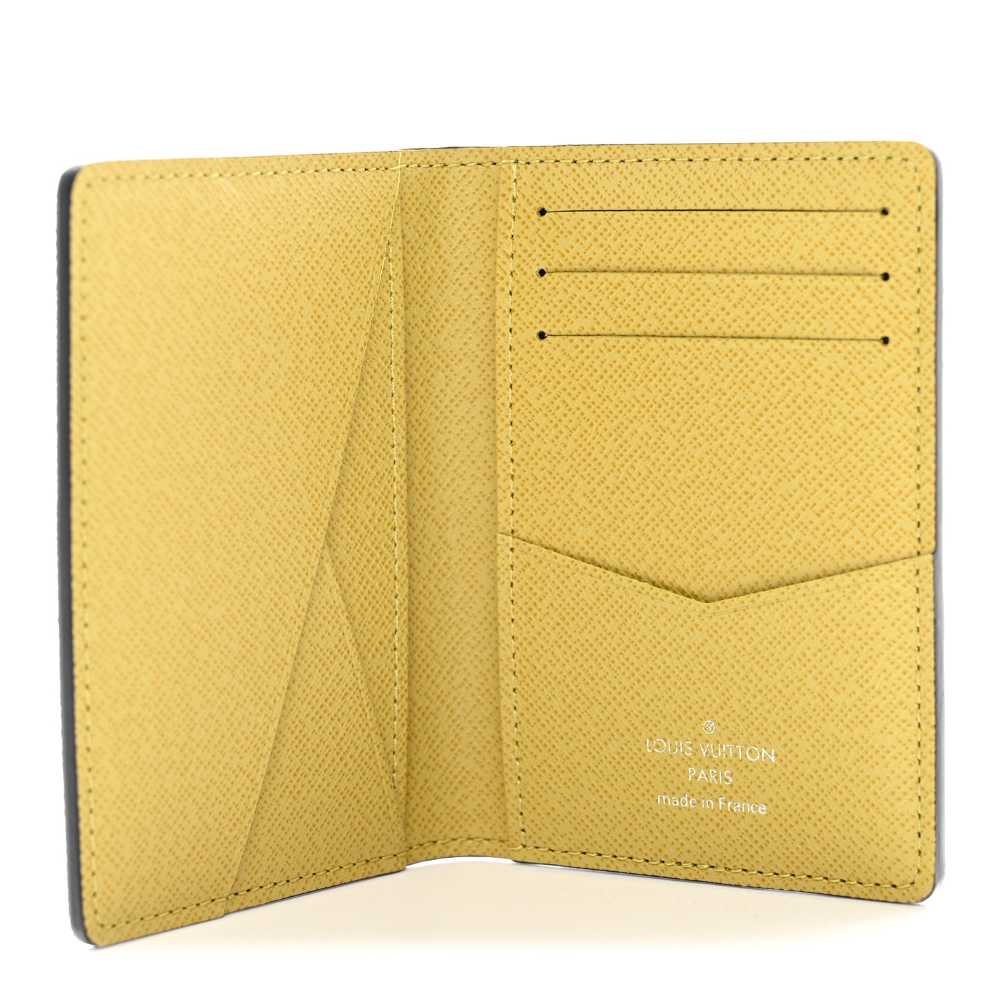 Damier Graphite Stamps Pocket Organizer NM