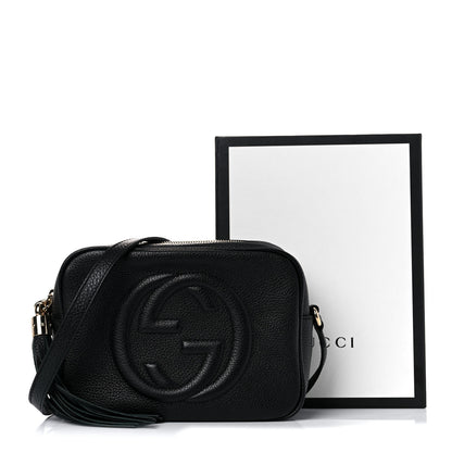 Gucci Pebbled Calfskin Small Soho Disco Bag Black 18 of 18