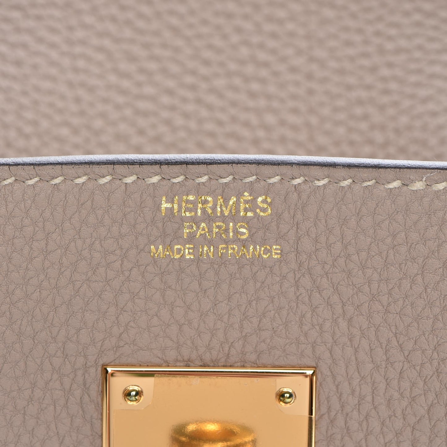 Togo Birkin 30 Gris Tourterelle