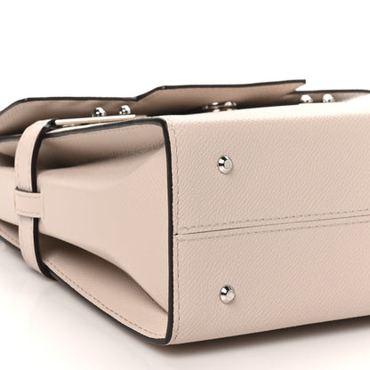 Delvaux Crispy Calfskin Mini Tempete Satchel Griege 8 of 9