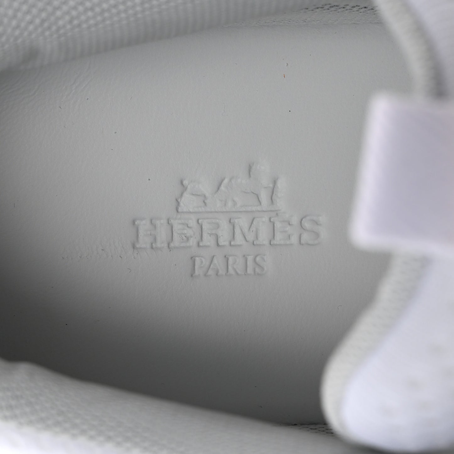 Technical Knit Suede Heros Sneakers 36 White