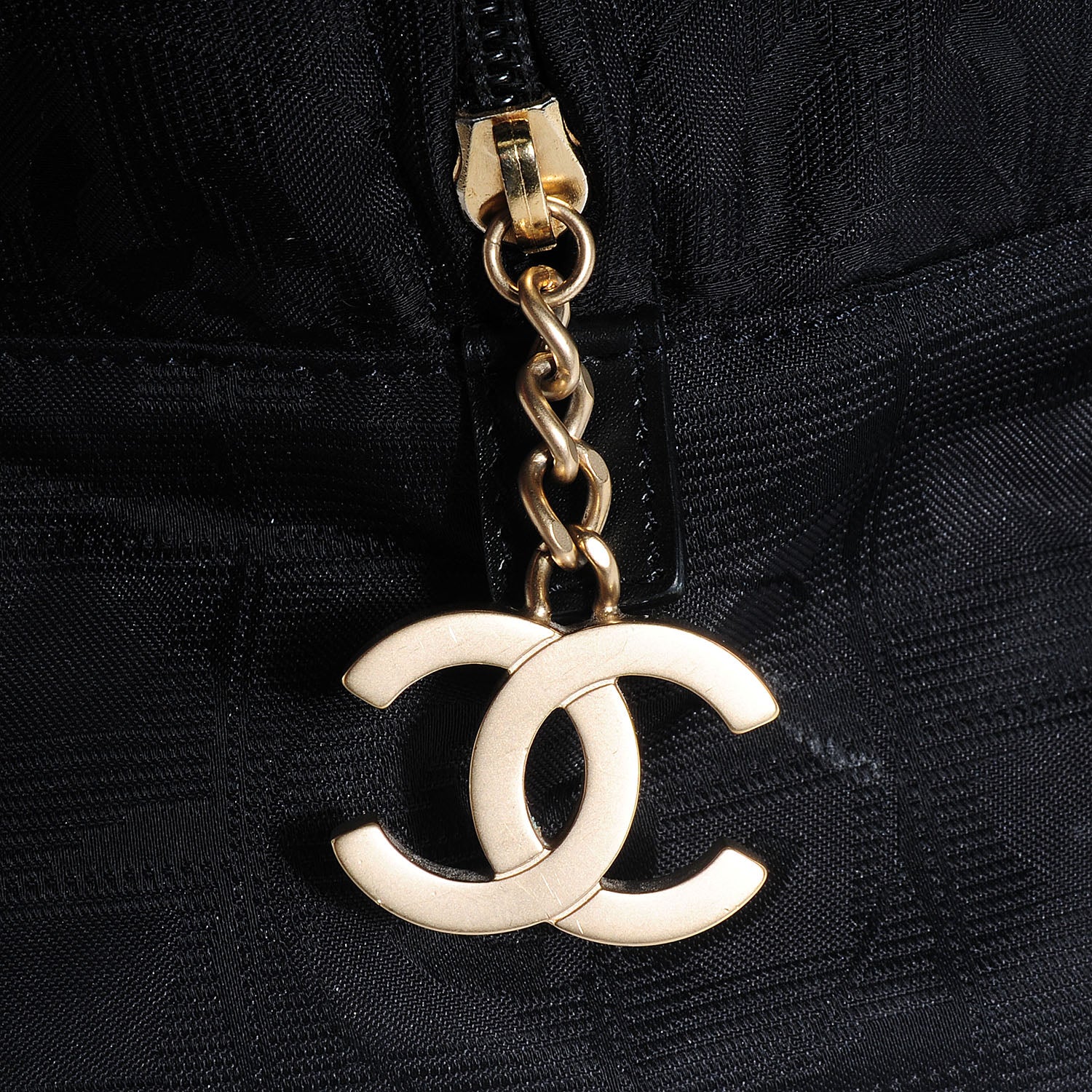 Chanel Nylon Travel Zip Tote Black 8 of 8