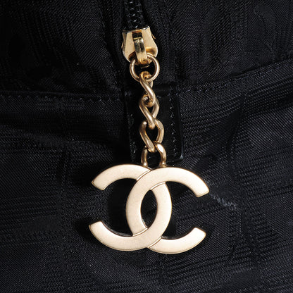 Chanel Nylon Travel Zip Tote Black 8 of 8