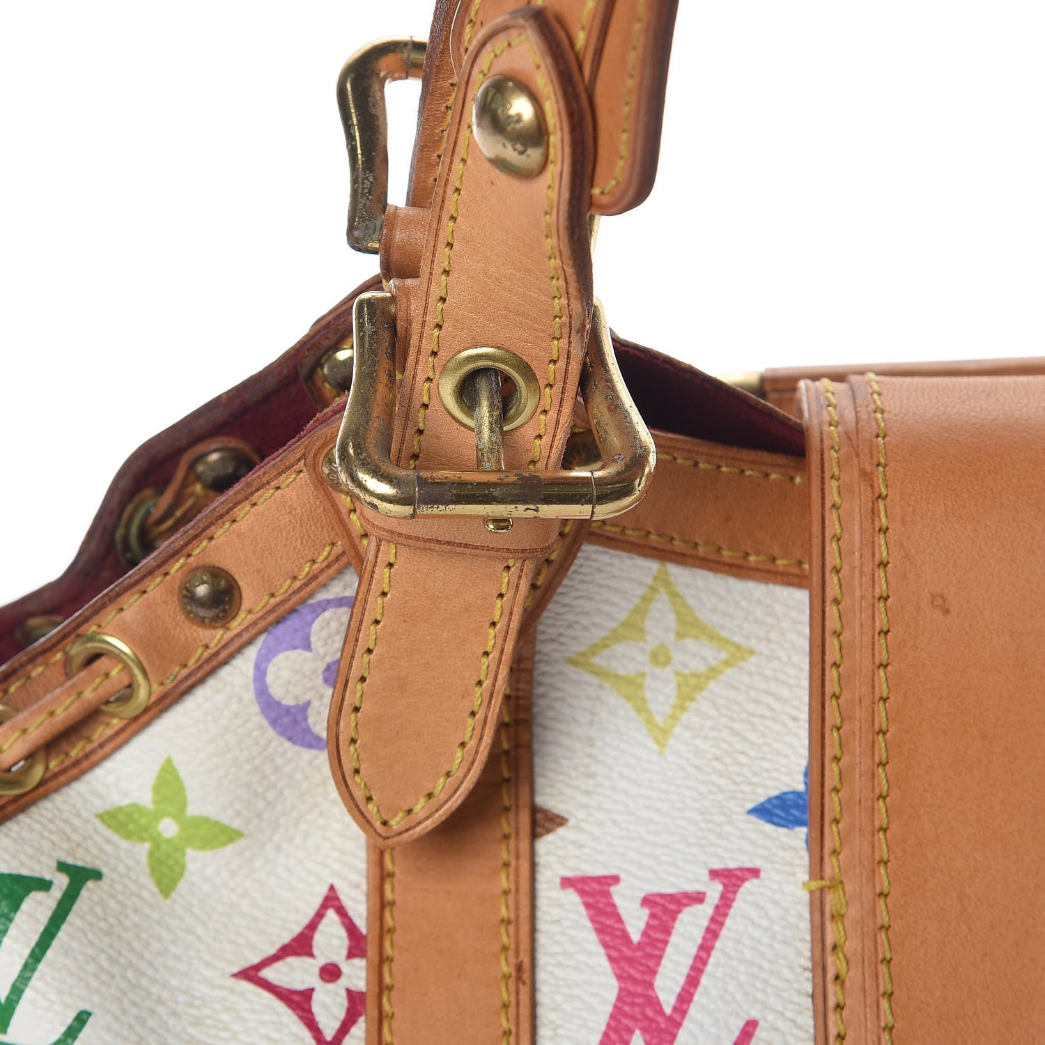 Louis Vuitton Monogram Multicolor Theda GM White 14 of 23