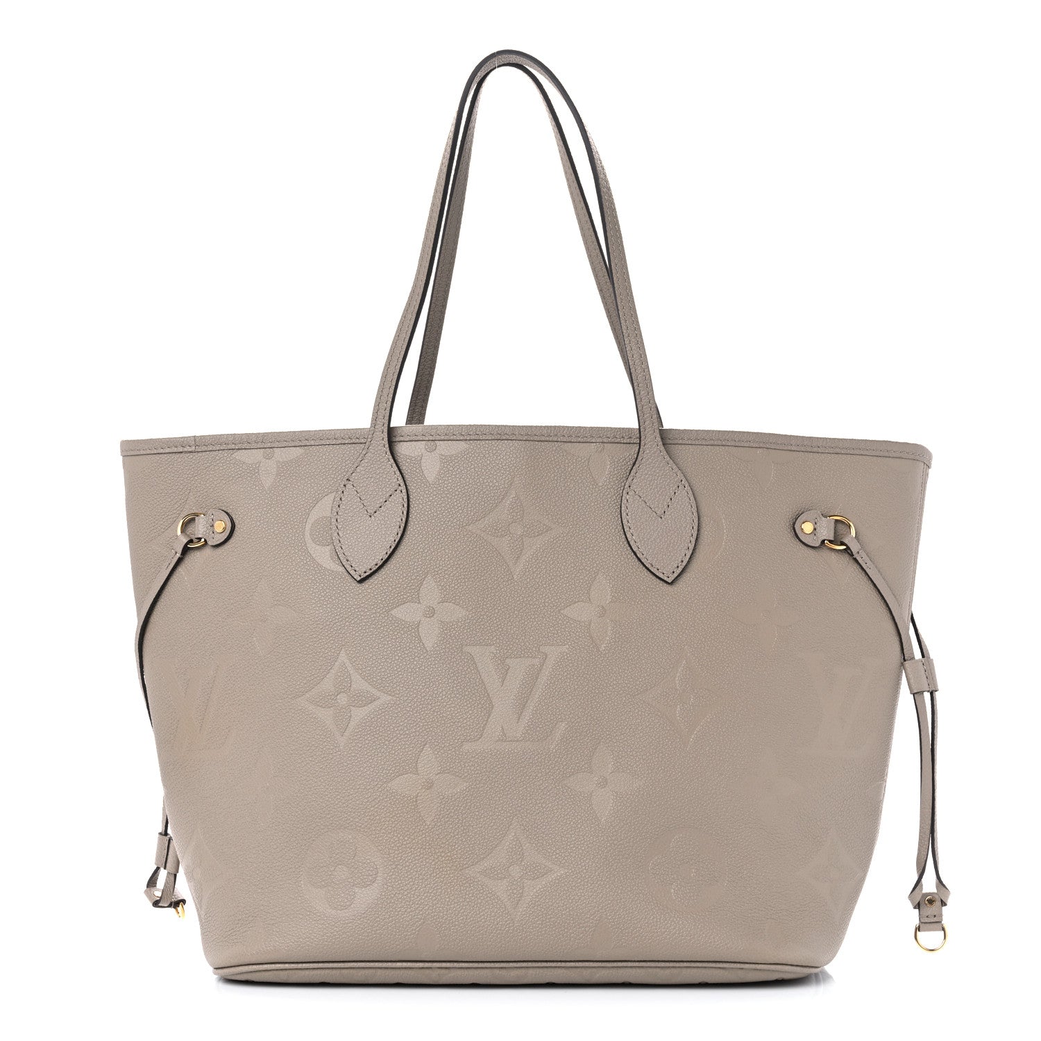 Louis Vuitton Empreinte Monogram Giant Neverfull MM Tourterelle 1 of 10