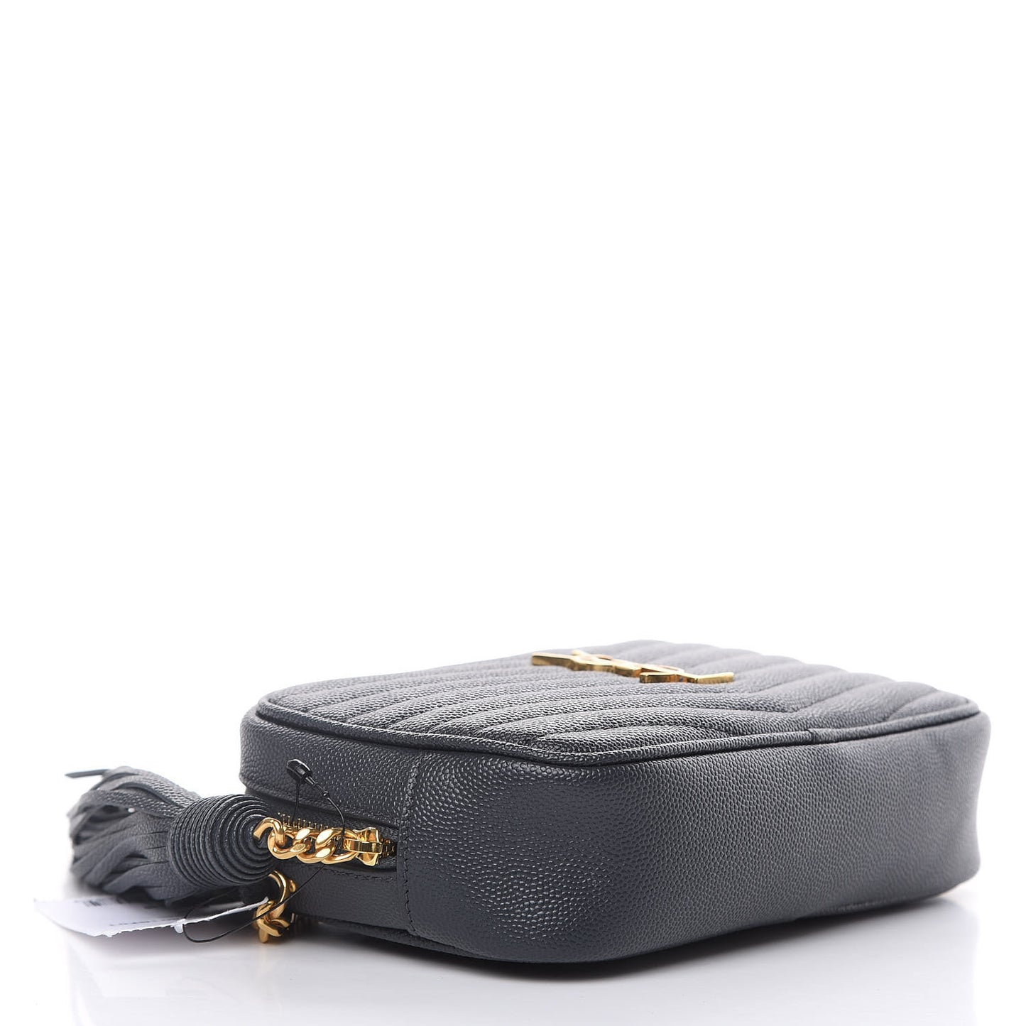 Grain De Poudre Matelasse Monogram Mini Lou Camera Bag Dark Smog