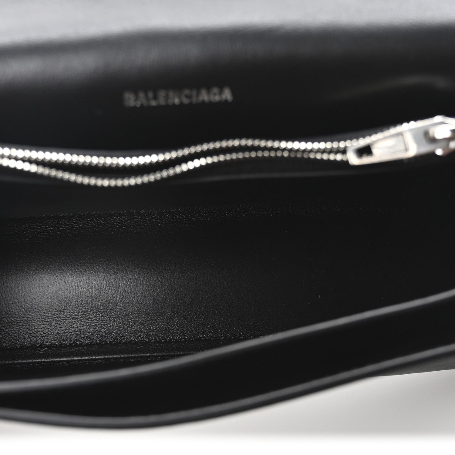 Balenciaga Paper Calfskin Small Crush Sling Bag Black 5 of 9