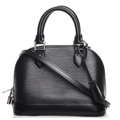 Louis Vuitton Epi Alma BB Black 1 of 9