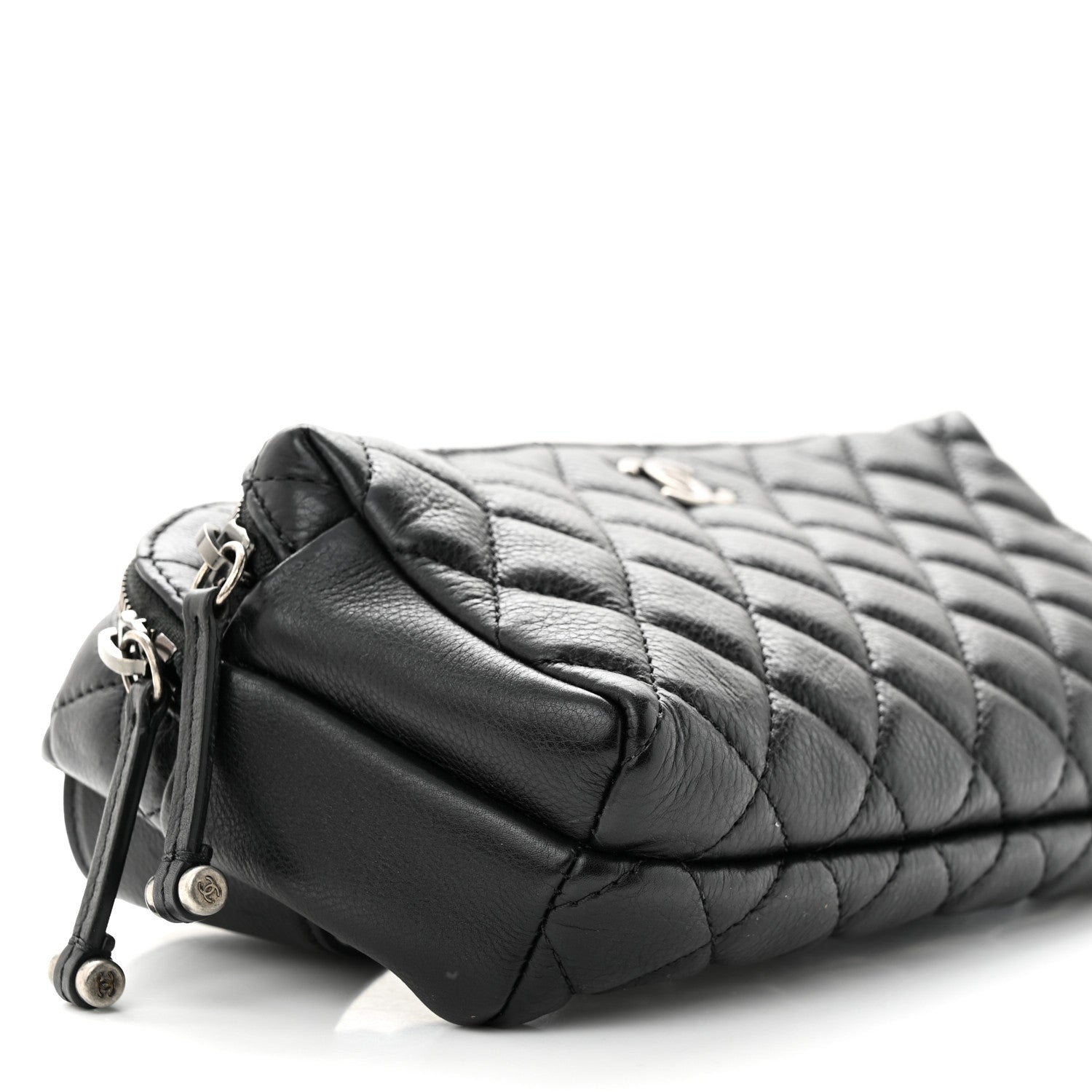 Chanel Calfskin Quilted Waist Bag Black 10 of 11