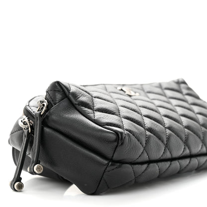 Chanel Calfskin Quilted Waist Bag Black 10 of 11