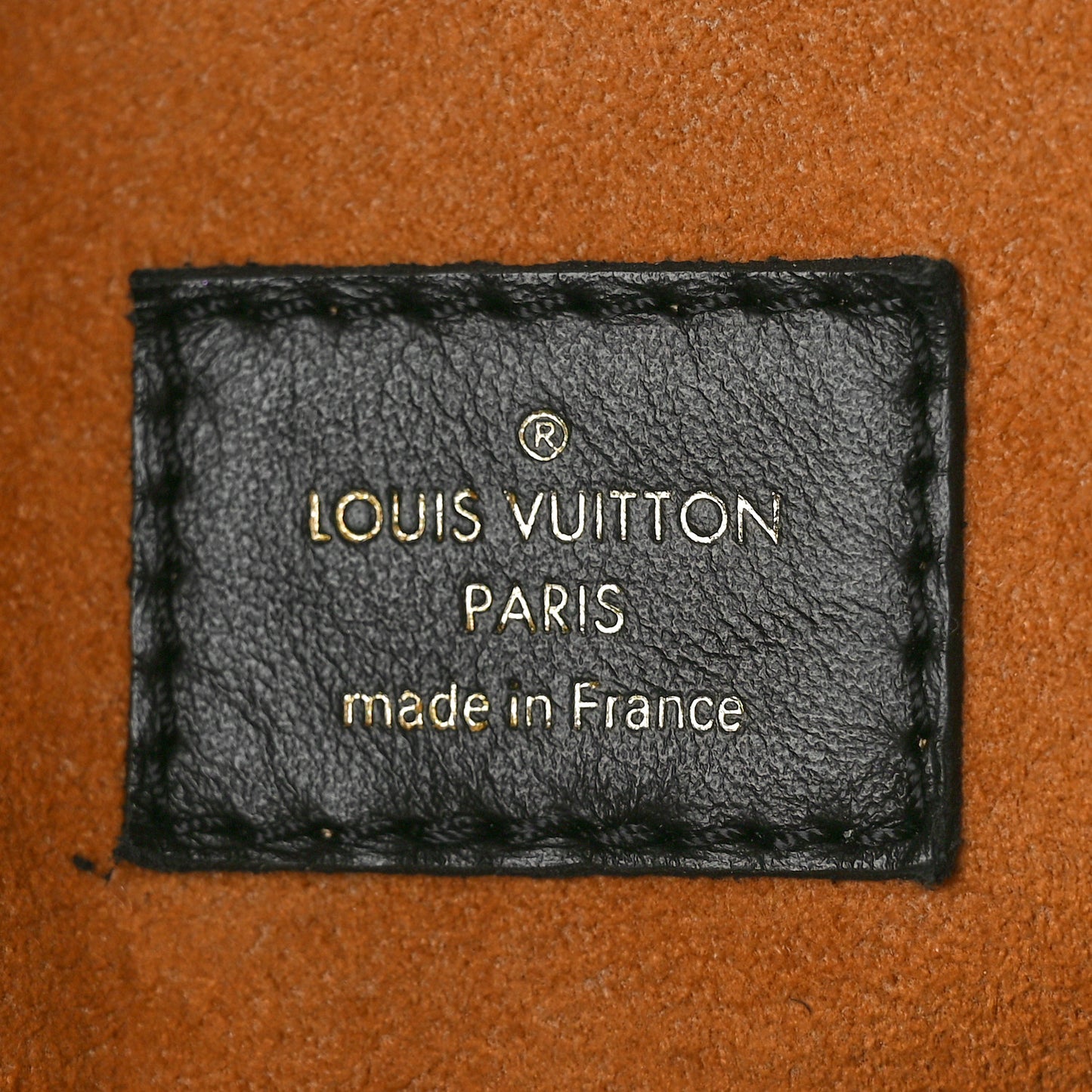 Calfskin Monogram On My Side Black