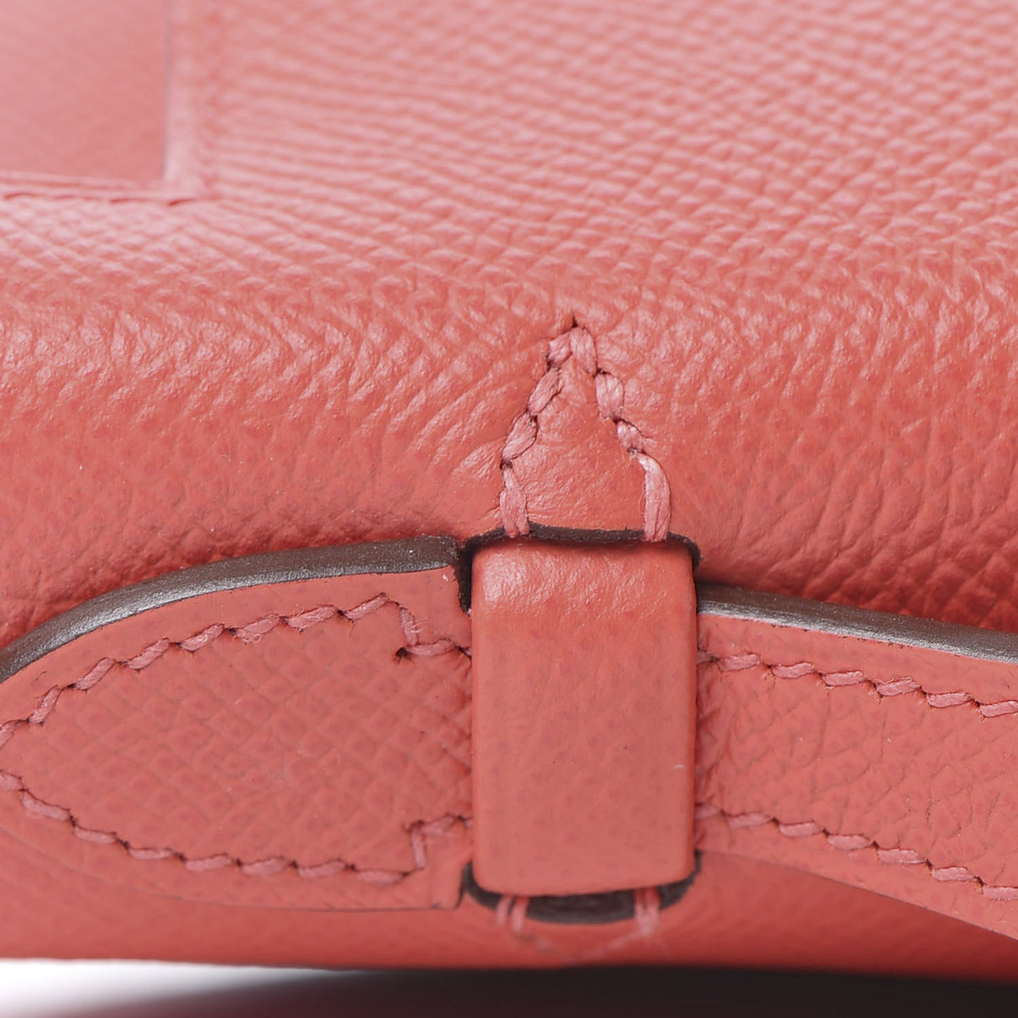 Epsom Kelly Pochette Clutch Rose Jaipur