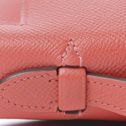 Hermes Epsom Kelly Pochette Clutch Rose Jaipur 17 of 29
