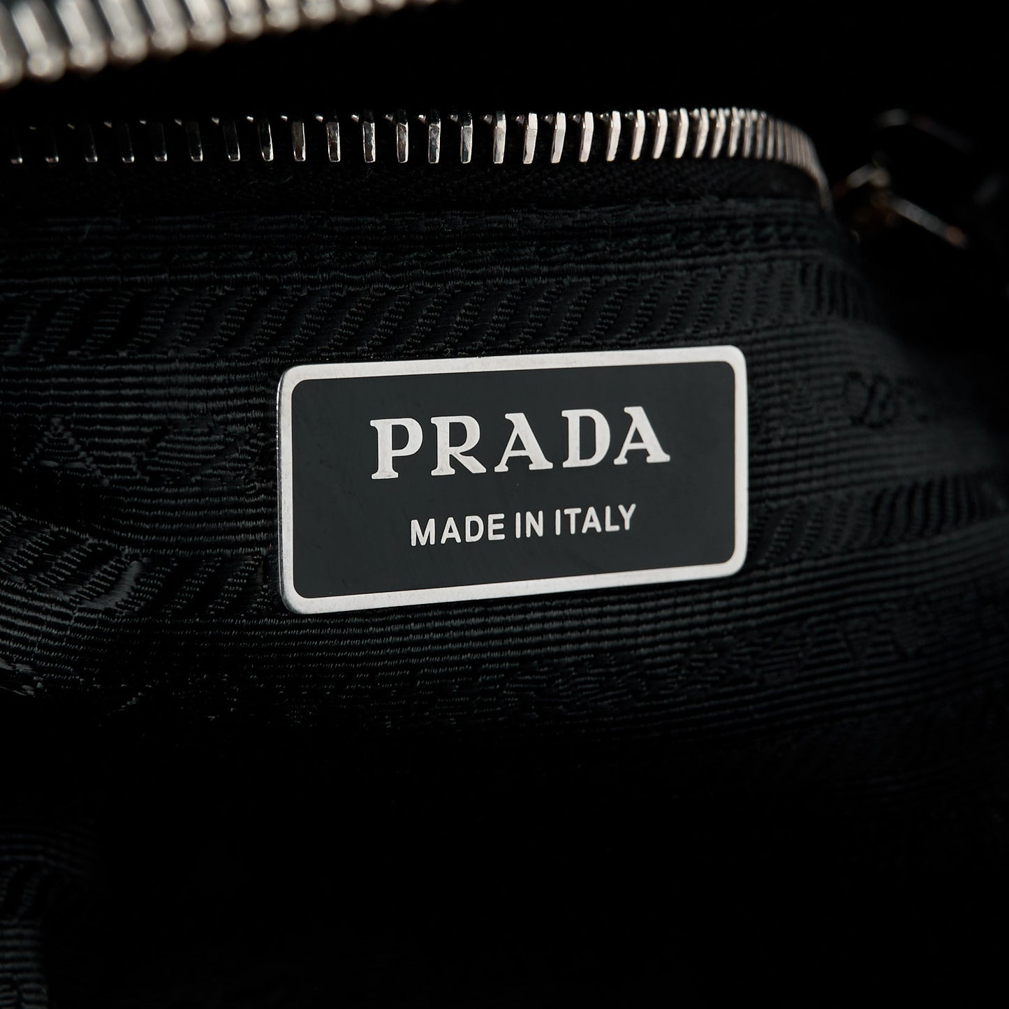 Nappa Padded Signaux Bag Black