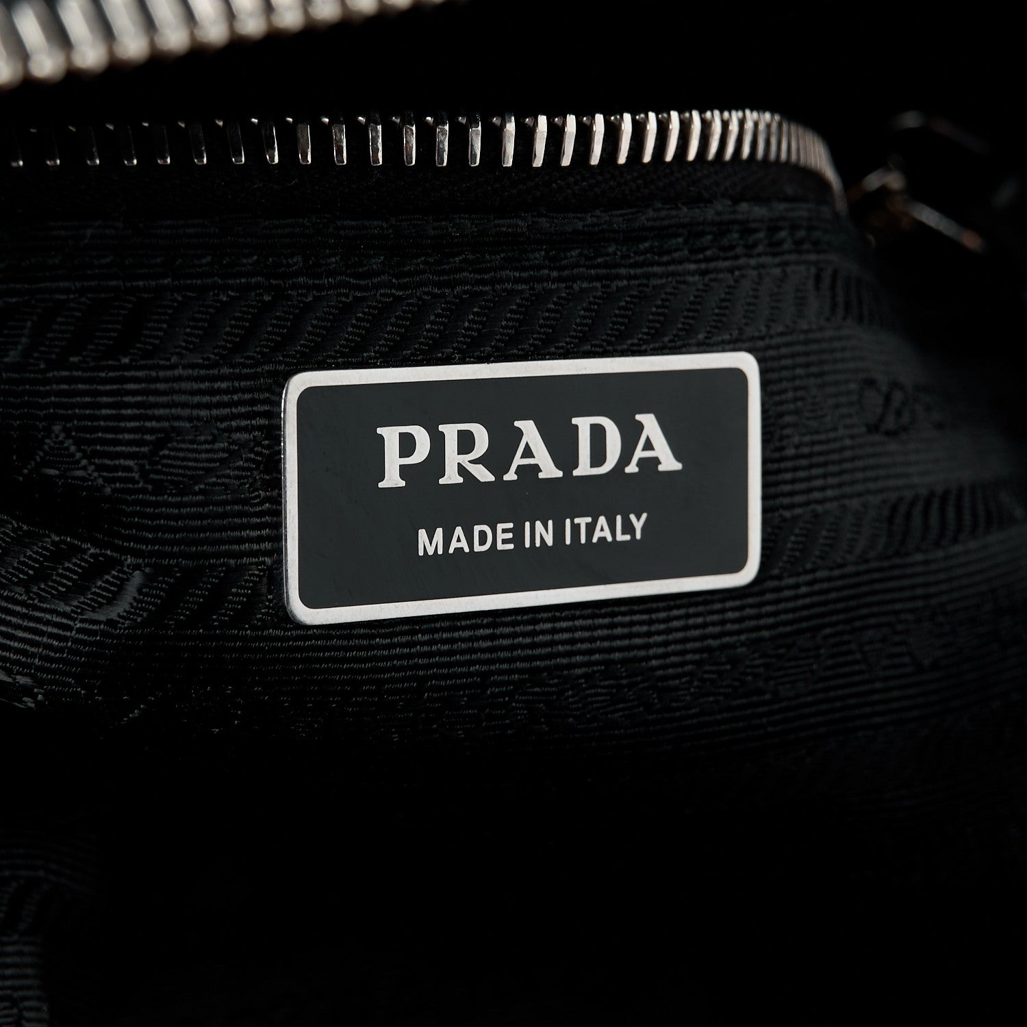 Prada Nappa Padded Signaux Bag Black 6 of 11