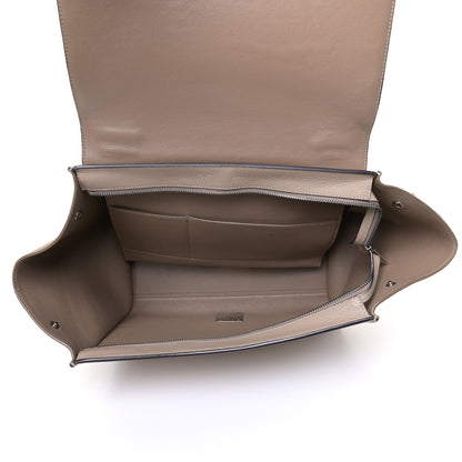 Celine Drummed Calfskin Suede Medium Trapeze Dune 5 of 8
