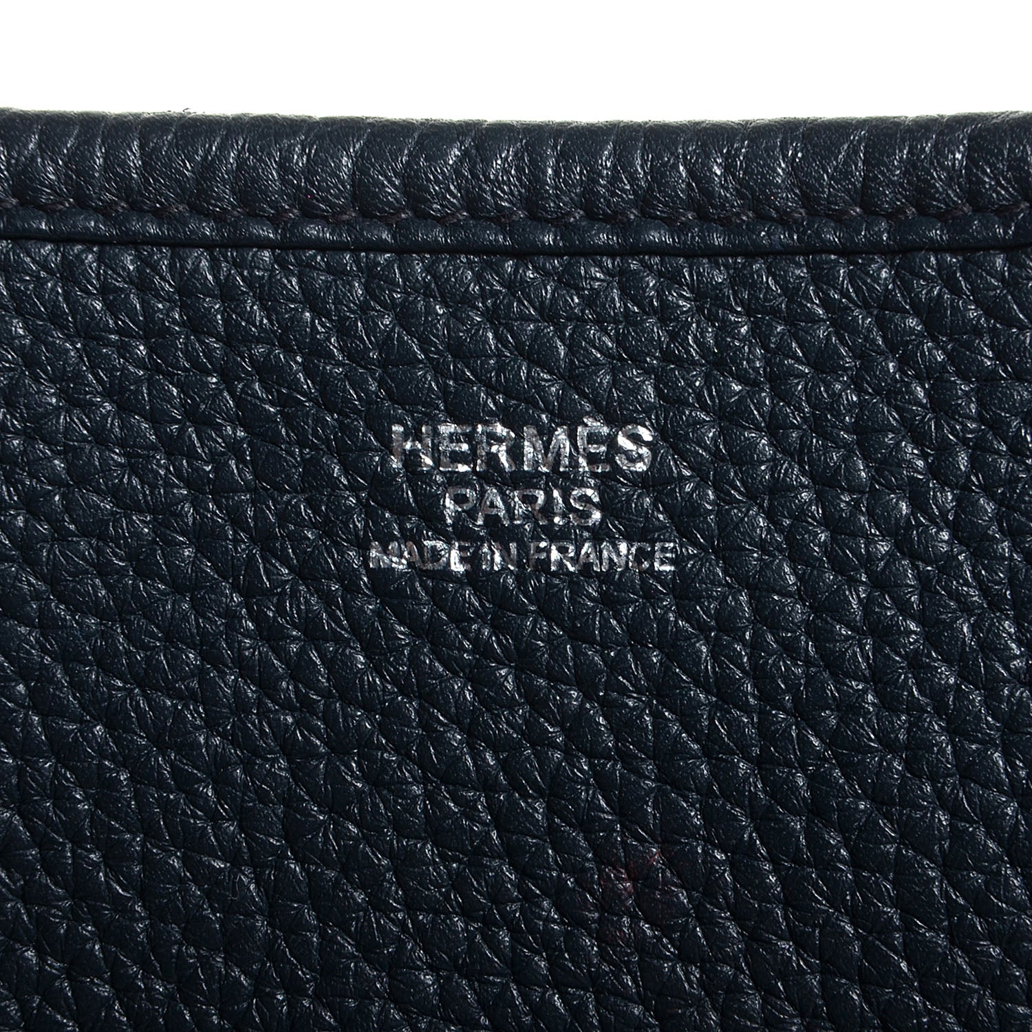 Hermes Taurillon Clemence Evelyne III GM Bleu Obscur 6 of 14