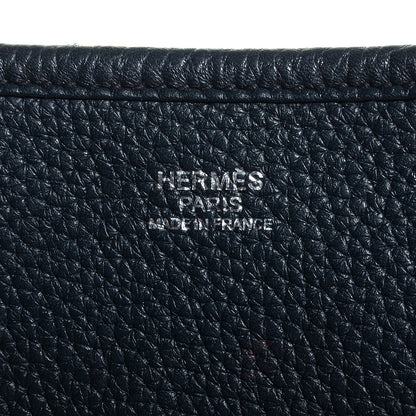 Hermes Taurillon Clemence Evelyne III GM Bleu Obscur 6 of 14