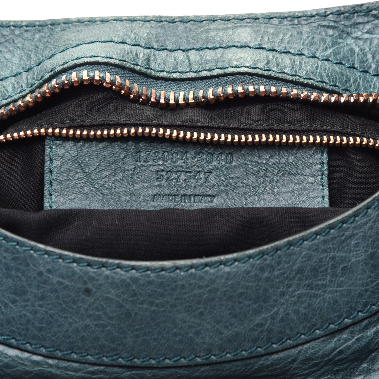 Agneau Giant 21 Rose Gold Hardware City Vert Menthe