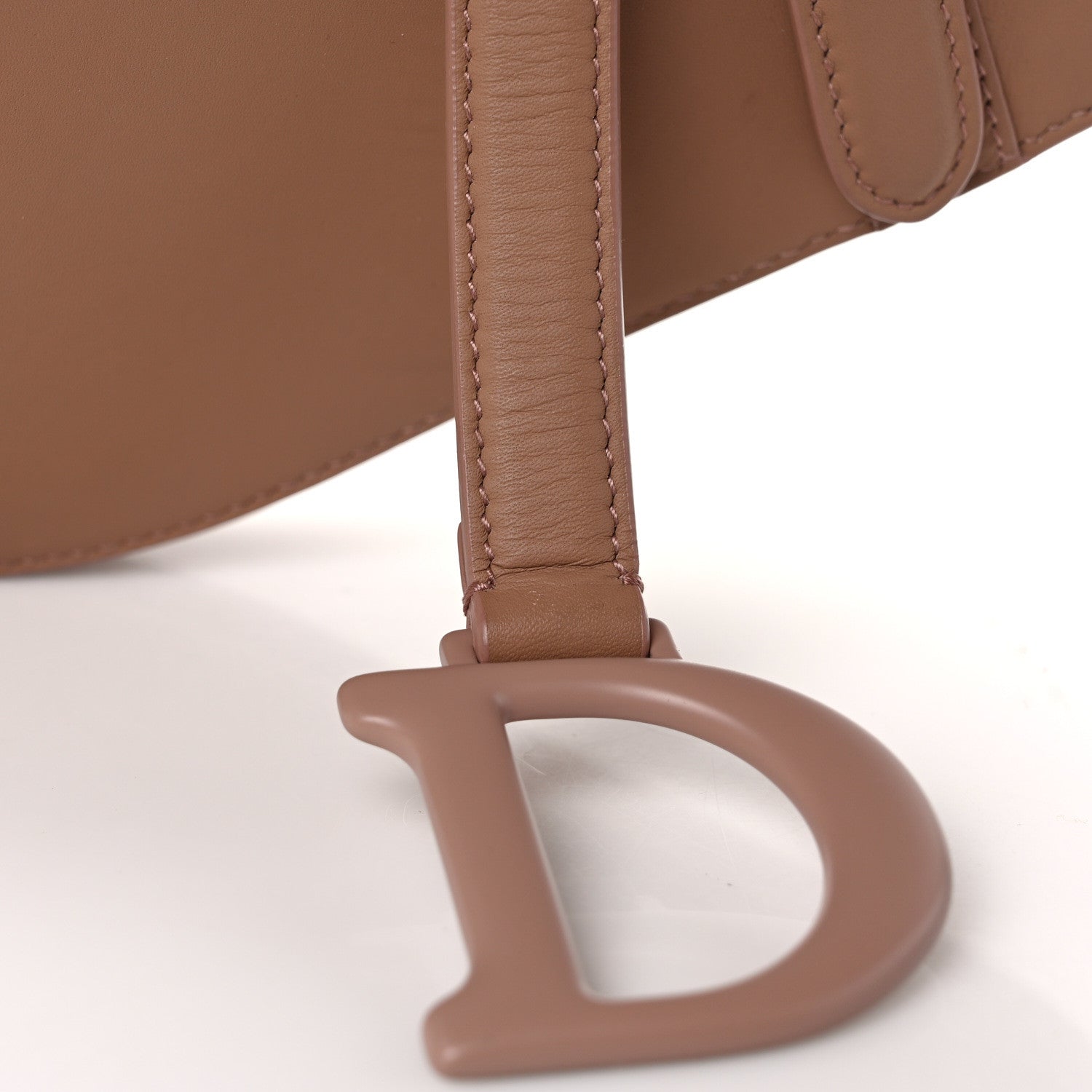Christian Dior Ultra Matte Calfskin Saddle Bag Blush 11 of 11