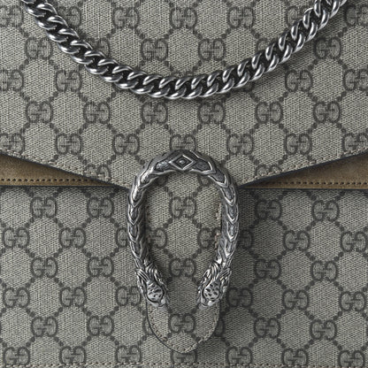 Gucci GG Supreme Monogram Medium Dionysus Shoulder Bag Taupe 10 of 10