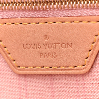 Louis Vuitton Damier Azur Neo Neverfull MM Rose Ballerine 7 of 13