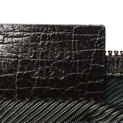 Gucci Monogram Web Boat Pochette Brown 7 of 12