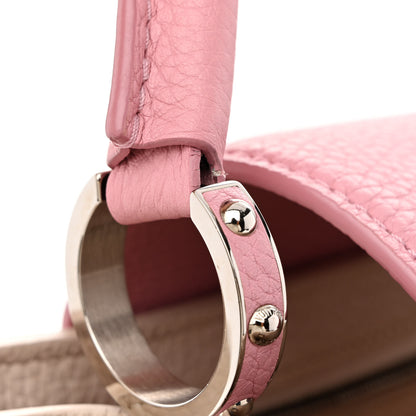 Louis Vuitton Taurillon Capucines PM Petale Pink 10 of 13