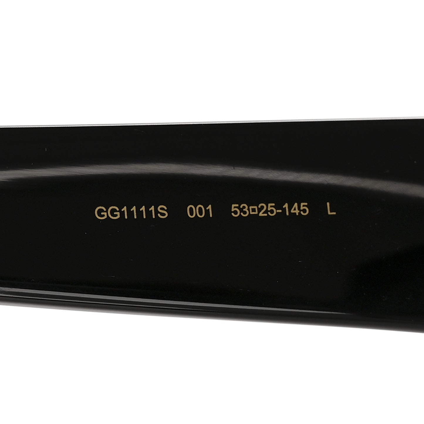 Acetate Square Sunglasses GG1111S Black