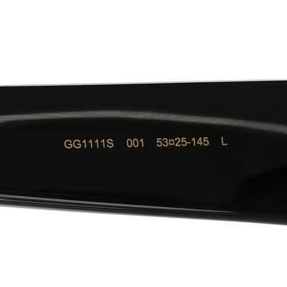 Gucci Acetate Square Sunglasses GG1111S Black 7 of 9